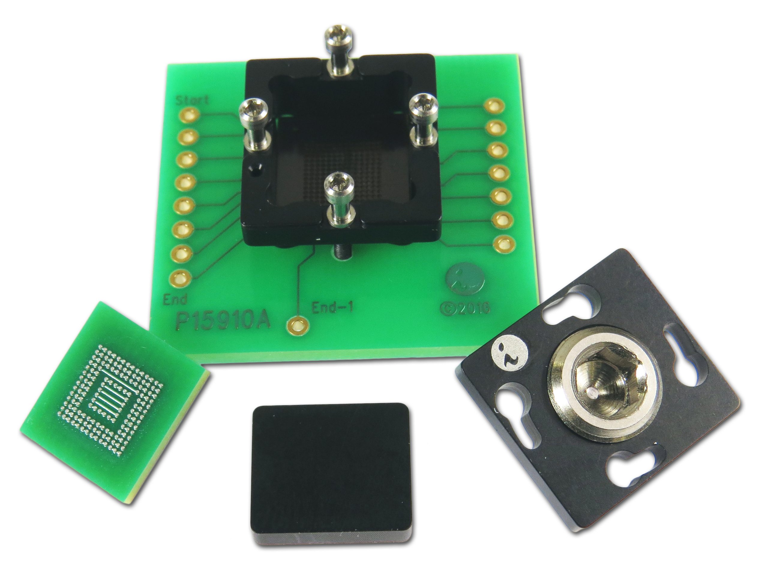 30 GHz Bandwidth Socket for 0.5mm Pitch eMMC Packages