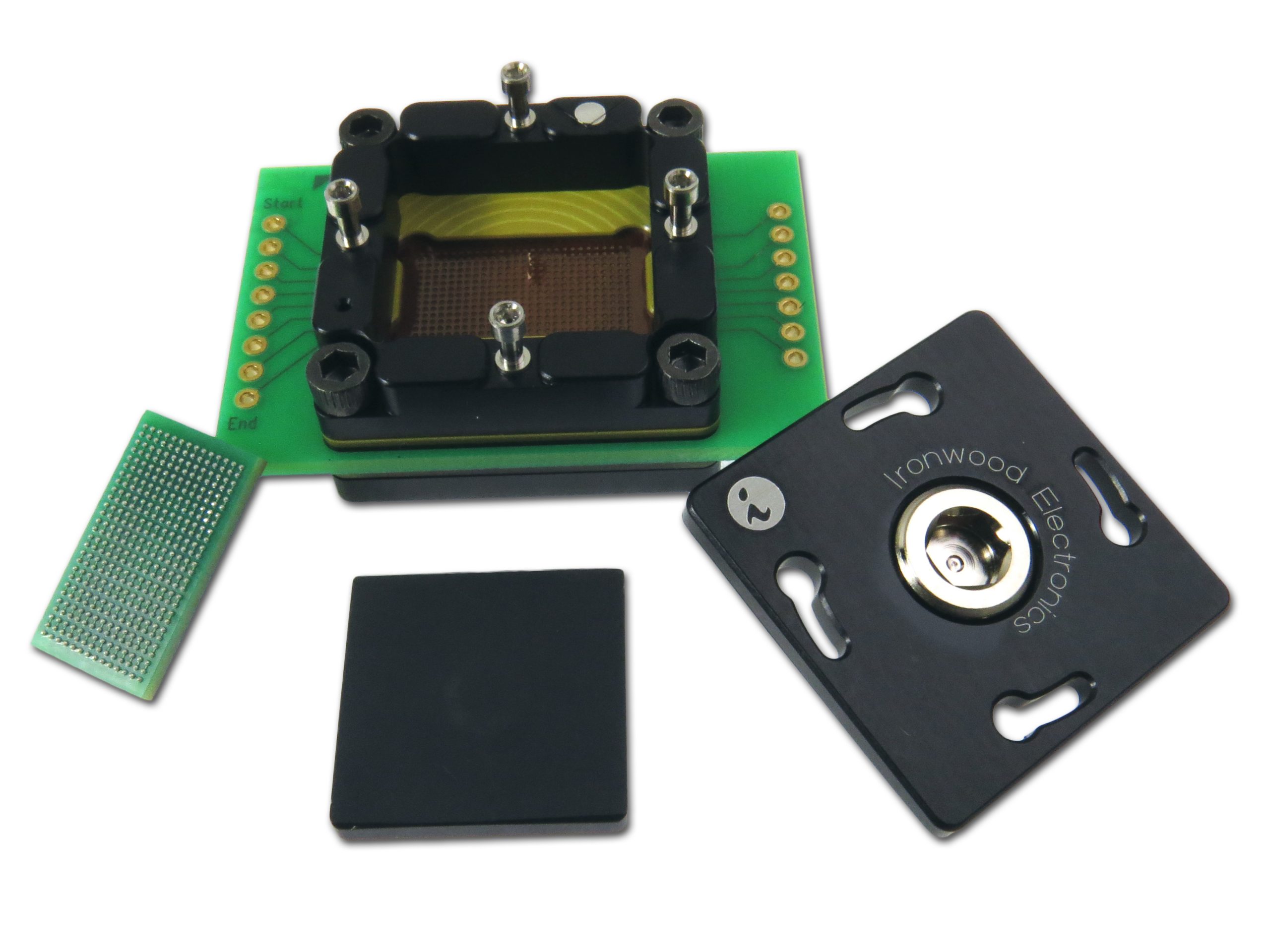 30 GHz Bandwidth Socket for mixed pitch BGA378