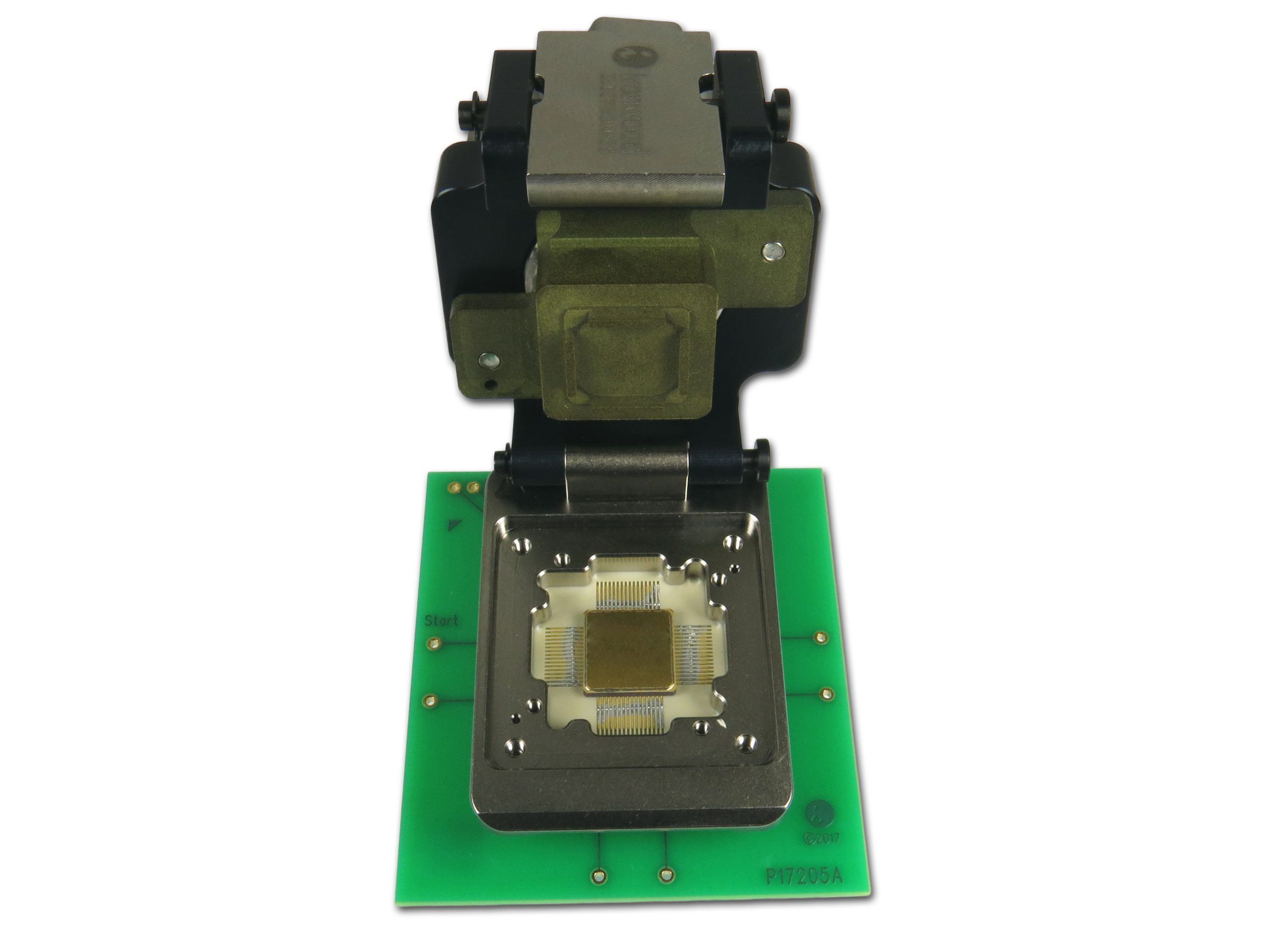 Production test Socket for Leaded Ceramic Device