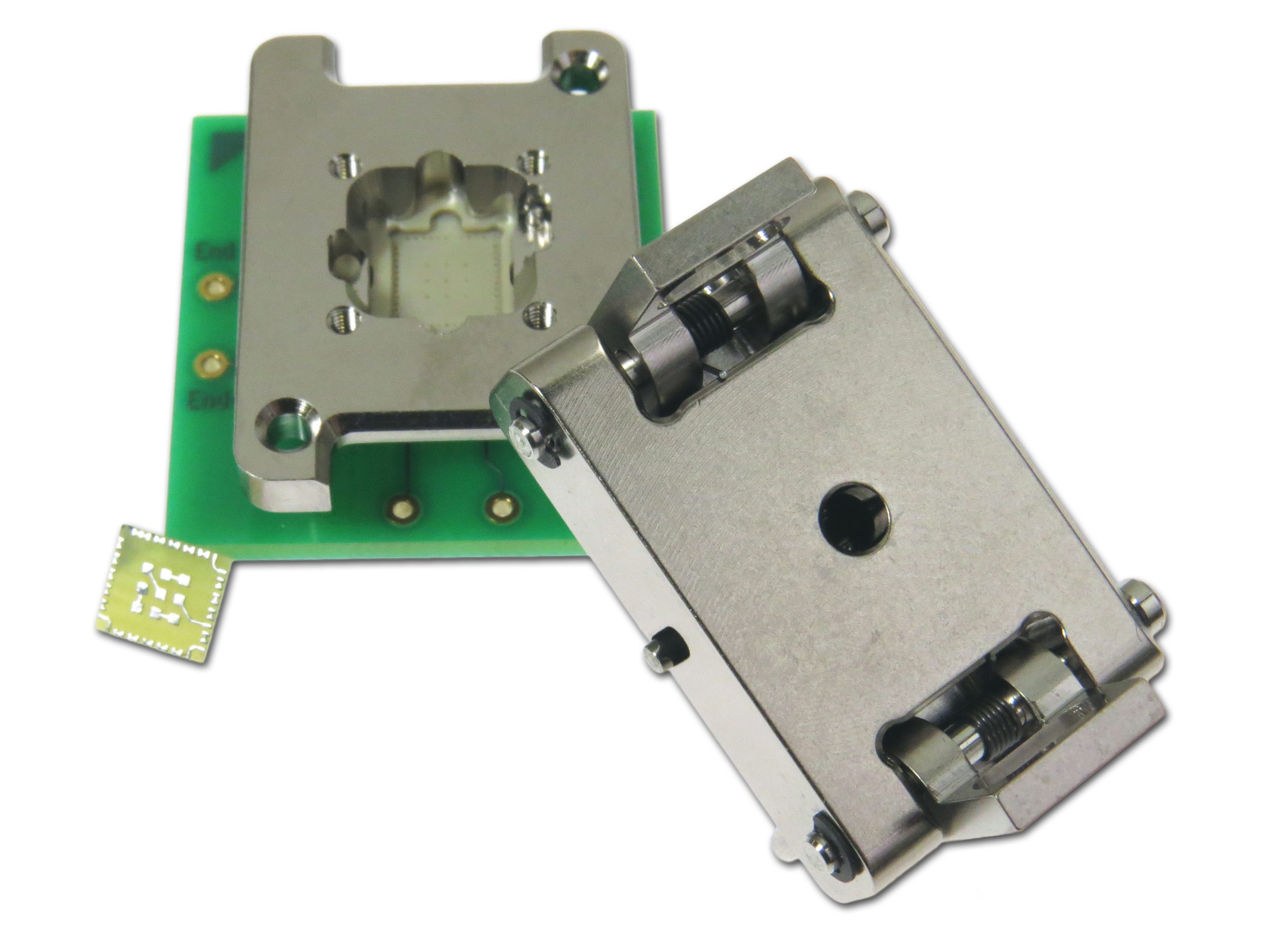 Removable Lid Spring Pin Socket for QFN module
