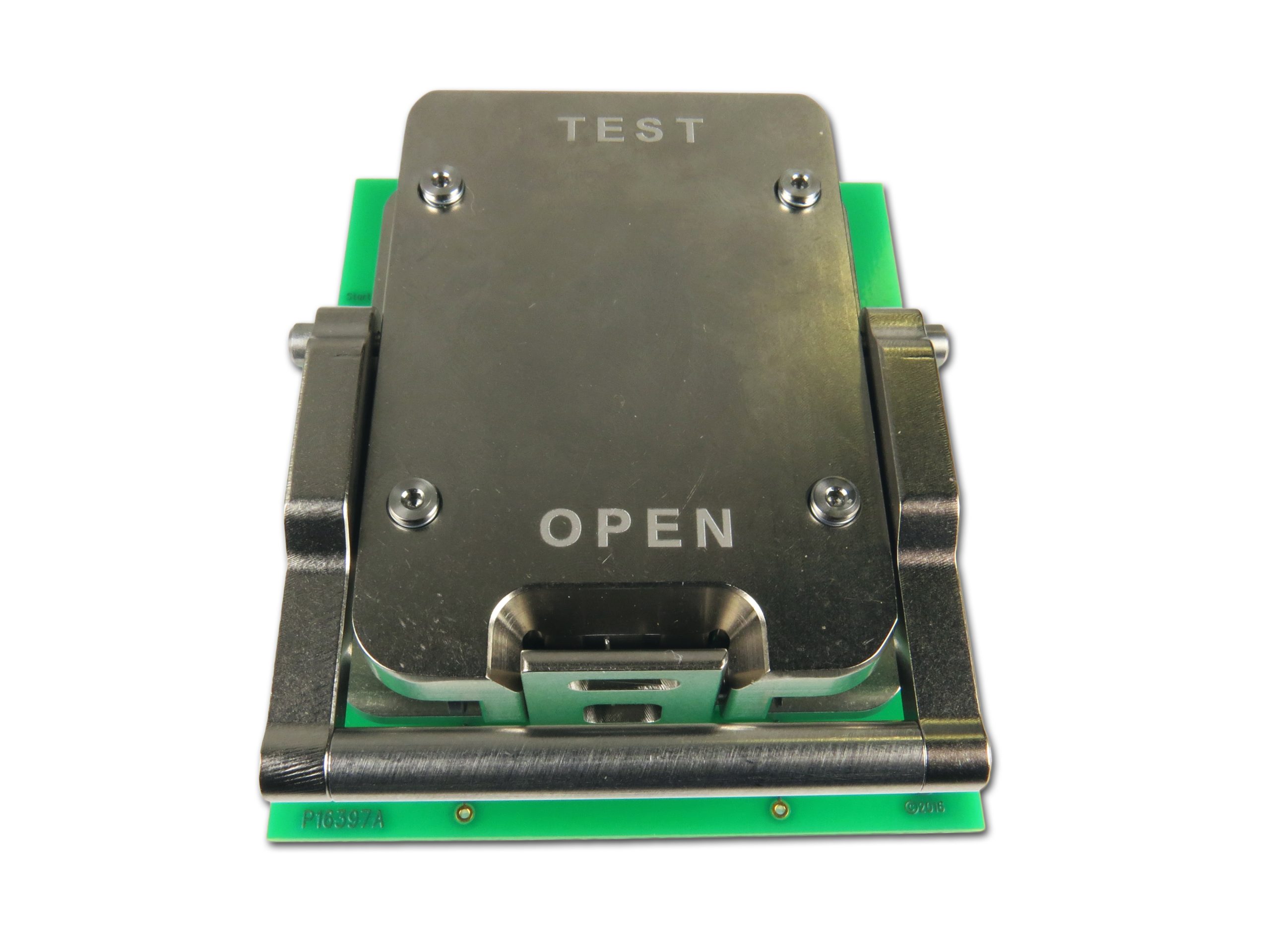Lever Actuated Spring Pin Socket for QFN module