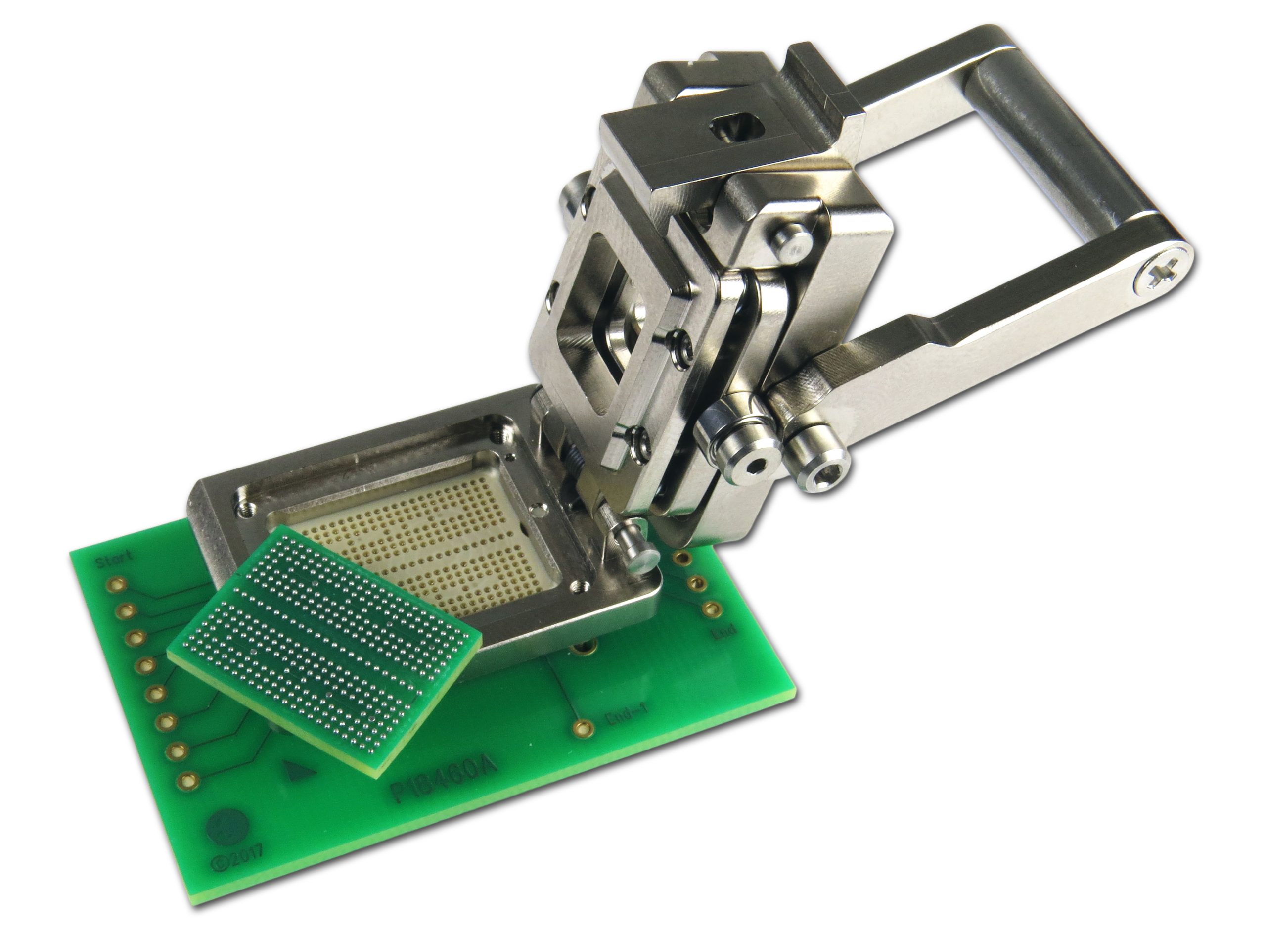 Lever Actuated Spring Pin Socket for DDR4