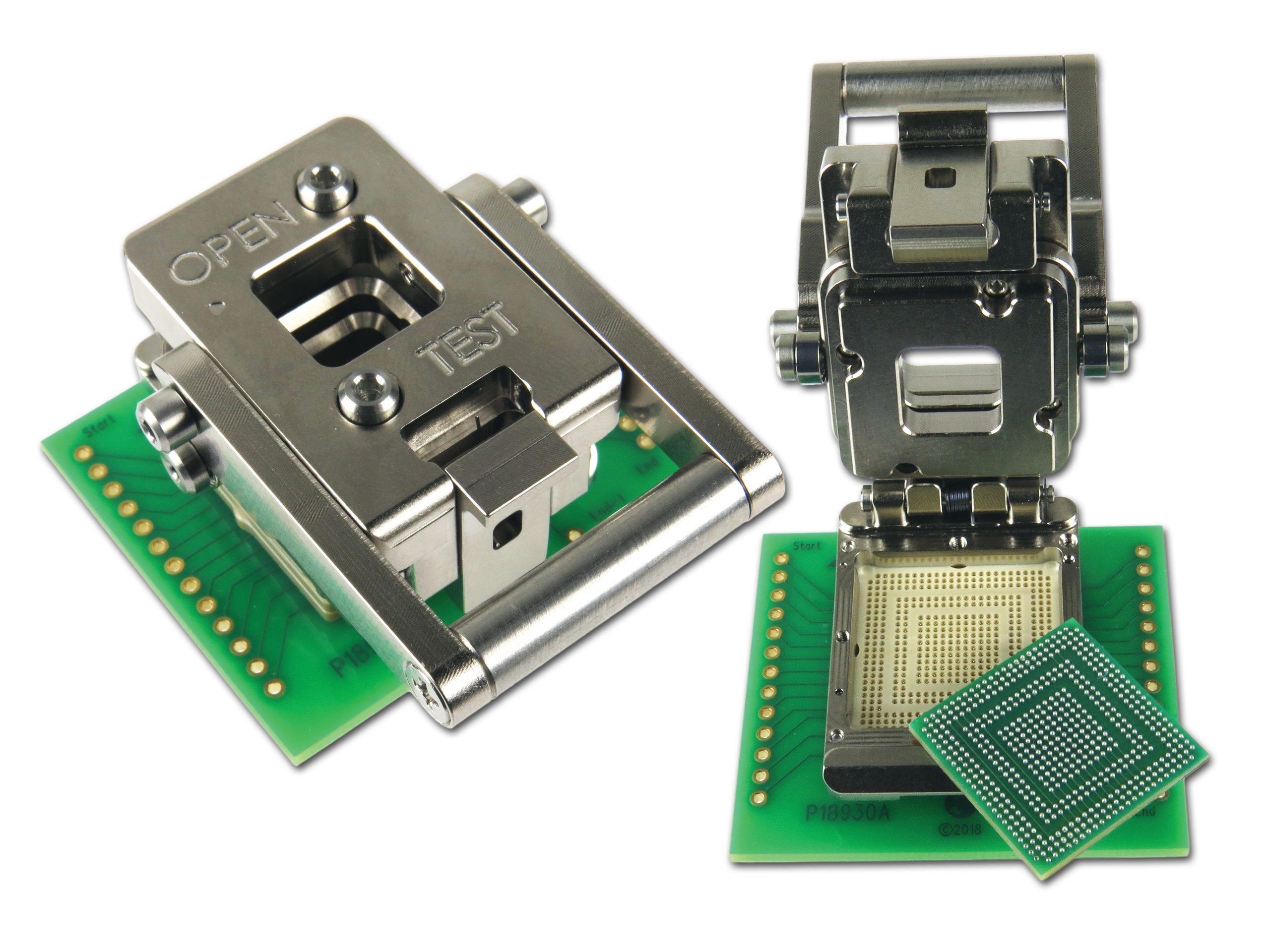 Lever Actuated Spring Pin Socket for NXP’s MCU