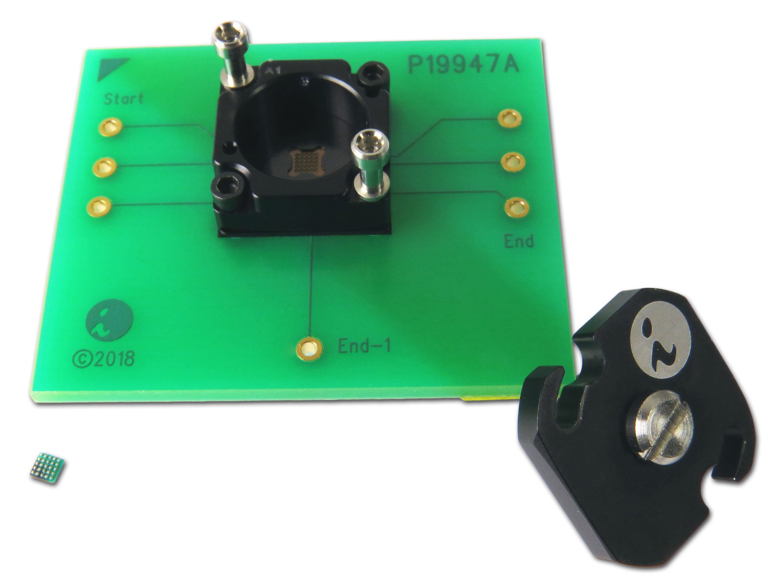 52 GHz Bandwidth Socket for 0.35mm Pitch BGA