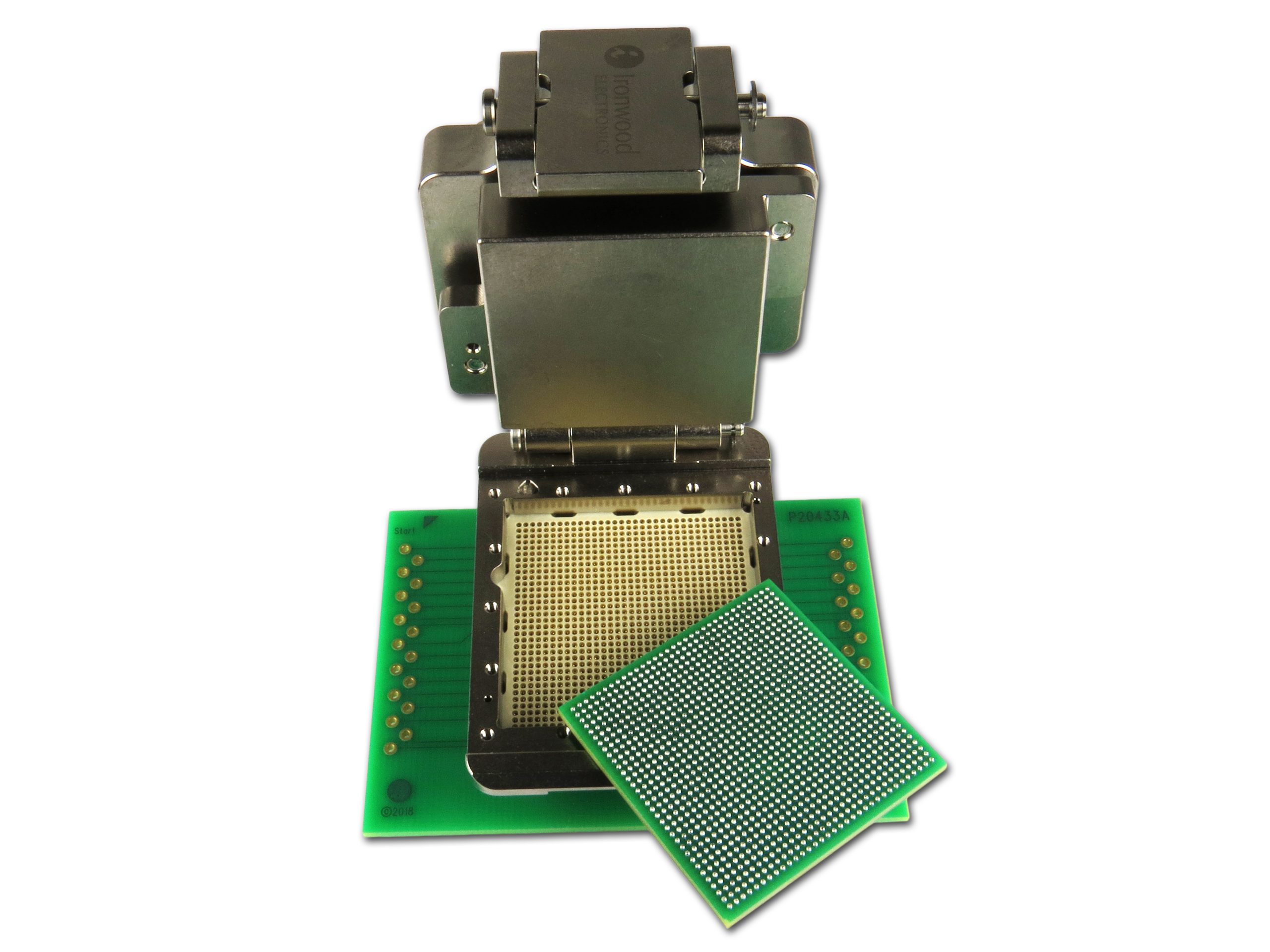 Clamshell Production Test Socket for BGA1089