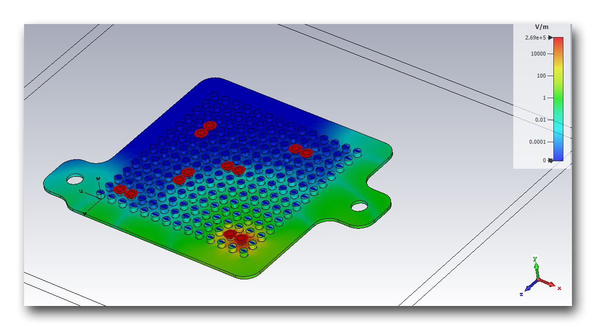 Signal Integrity simulation of socket contactors using CST MWS