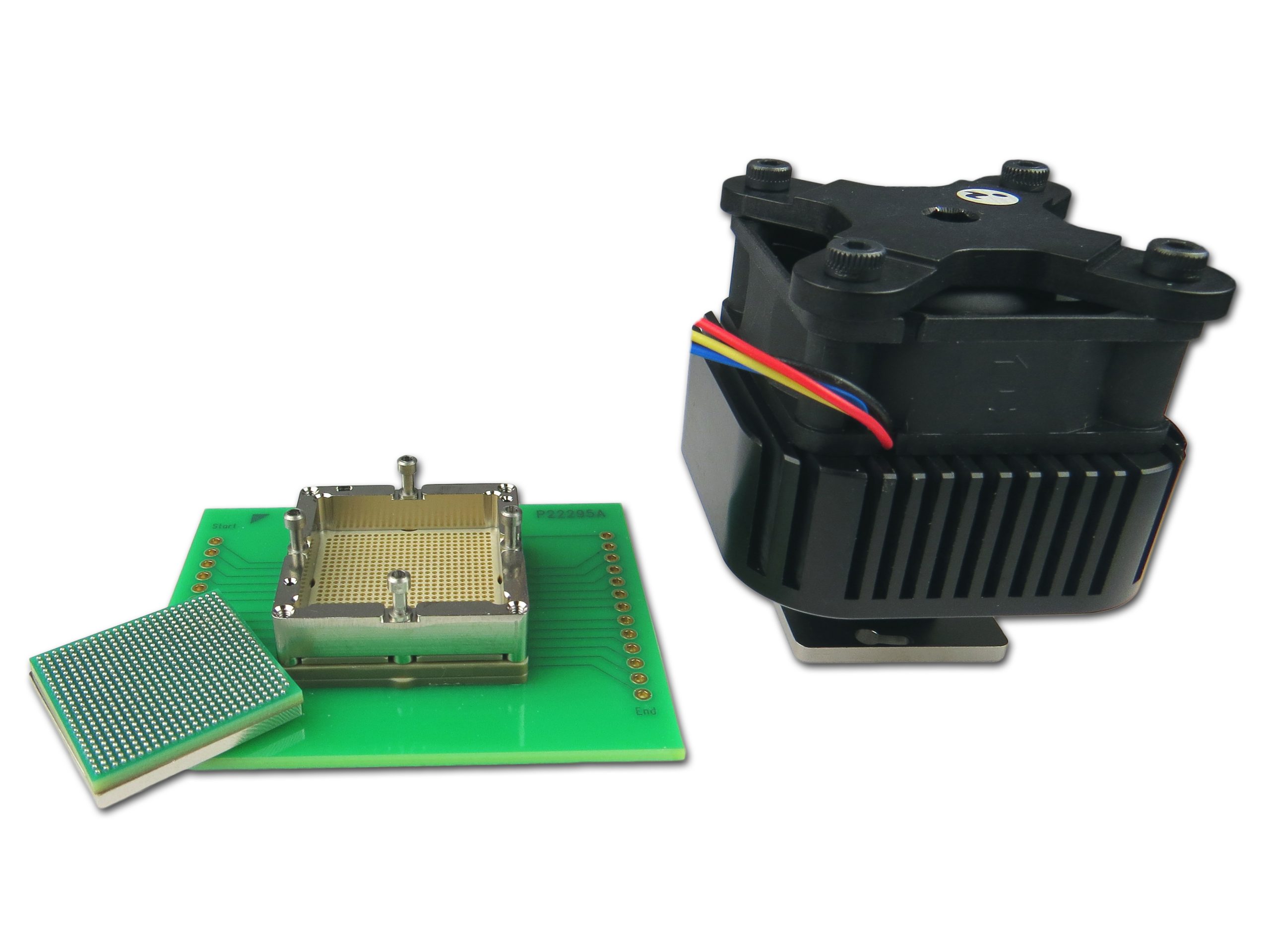 Stamped Spring Pin Socket for 0.8mm pitch Amkor FCLBGA