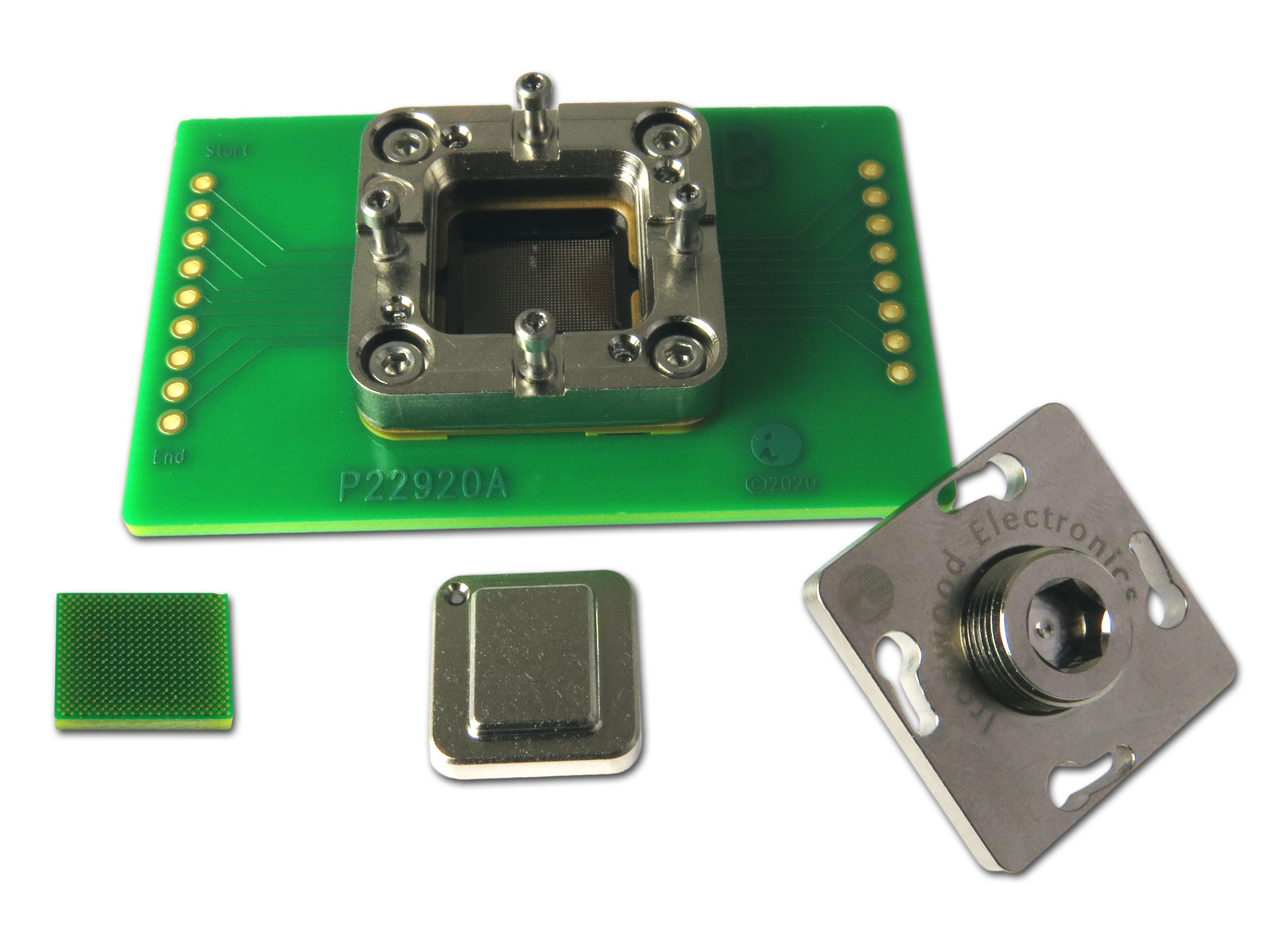 75 GHz Bandwidth RF Socket for 1280 I/O 0.25 pitch device