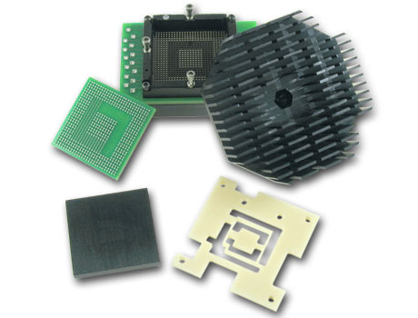 GHz elastomer (Embedded Silver Ball) socket for 23x23mm, 27x27 array, 0.8mm pitch BGA GHz elastomer (Embedded Silver Ball) socket for 23x23mm, 27x27 array, 0.8mm pitch BGA