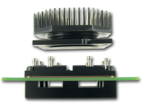 BGA socket with backing plate BGA socket with backing plate