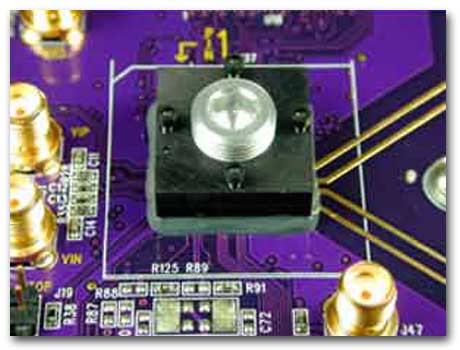 Epoxy mounted socket Epoxy mounted socket