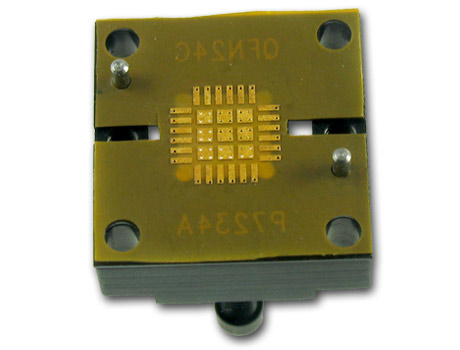Custom socket allows impedance tuning:
