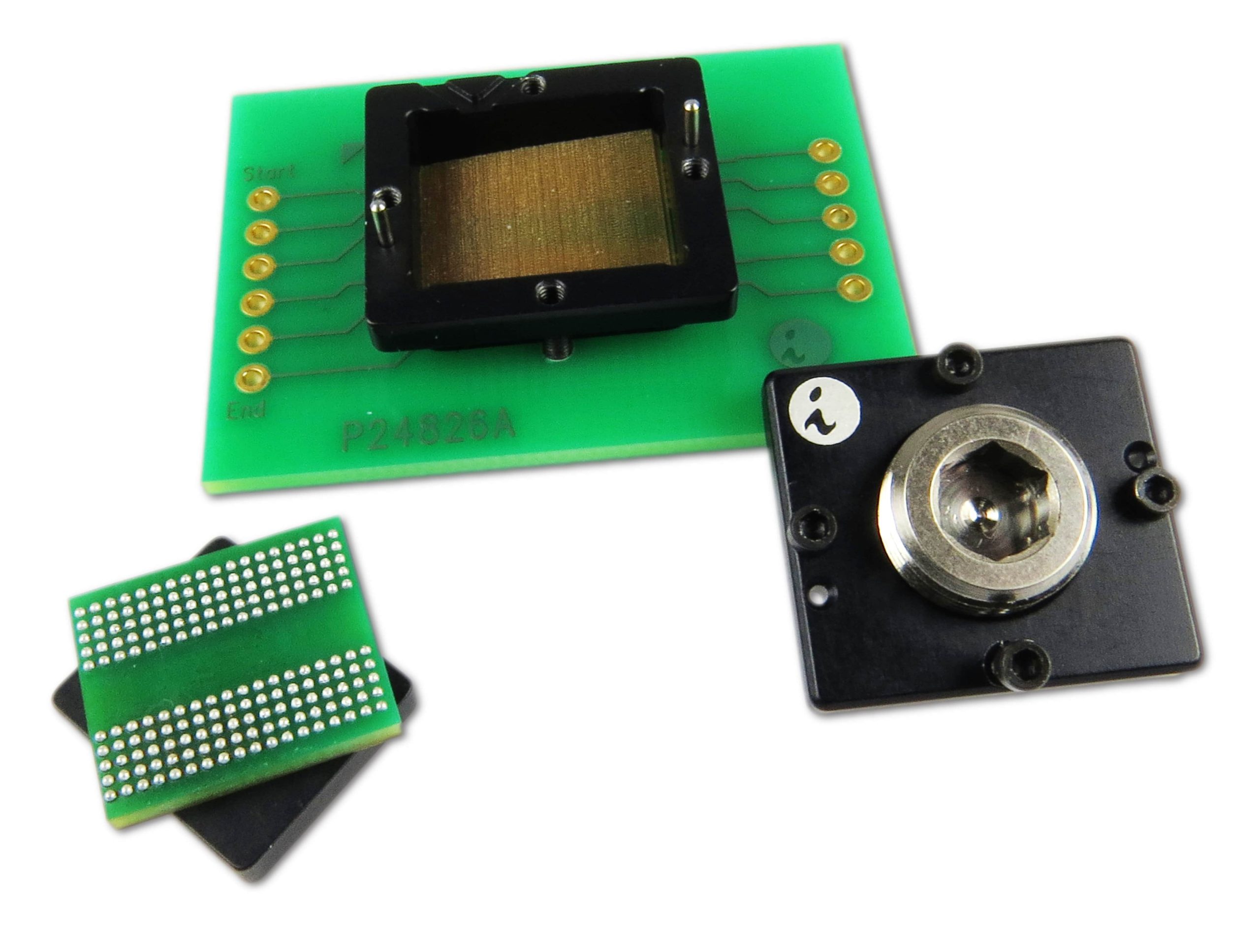 27 GHz Bandwidth Socket for 0.75mm Pitch memory devices