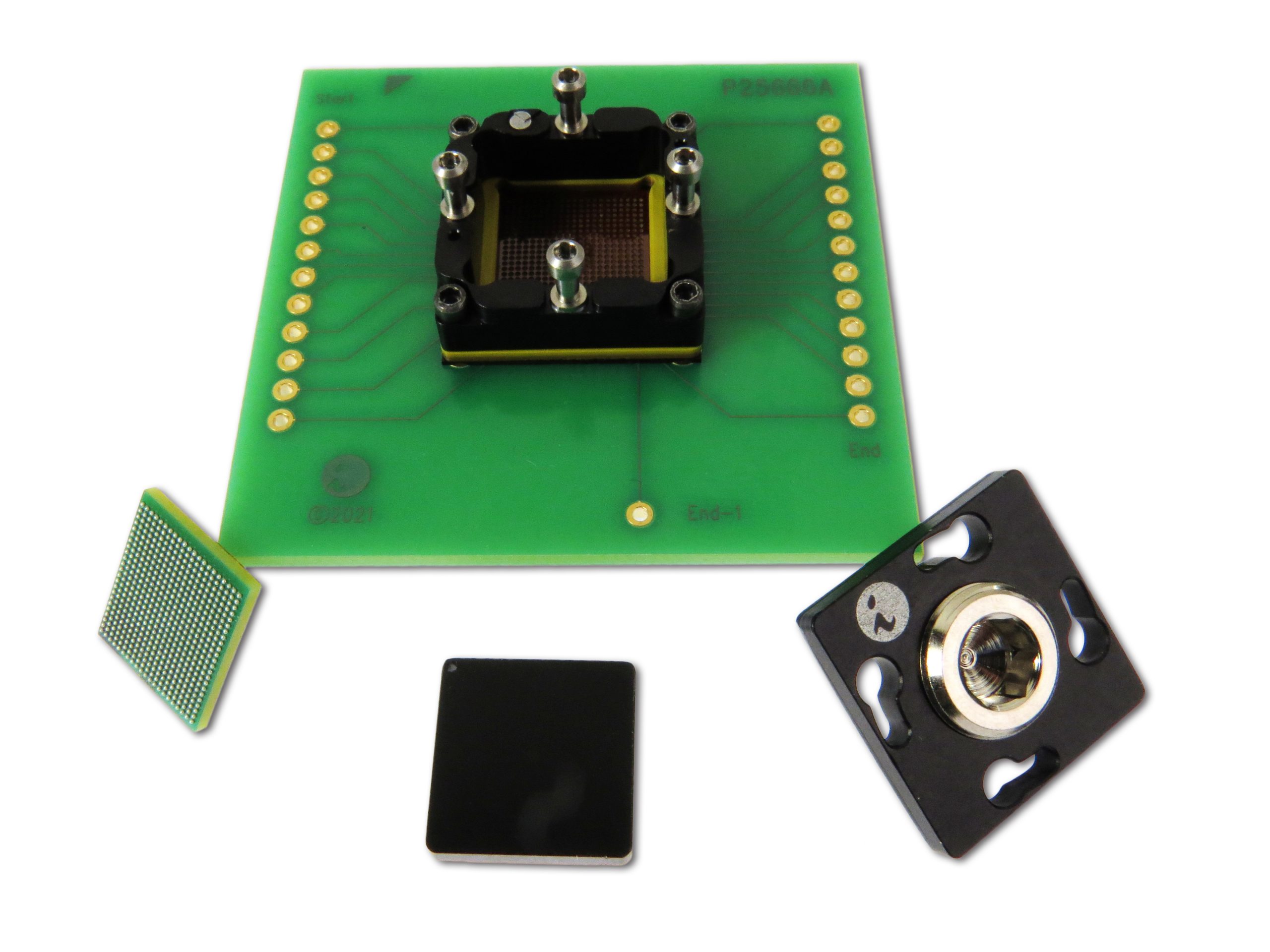 30 GHz Bandwidth Socket for 0.5mm pitch BGA483