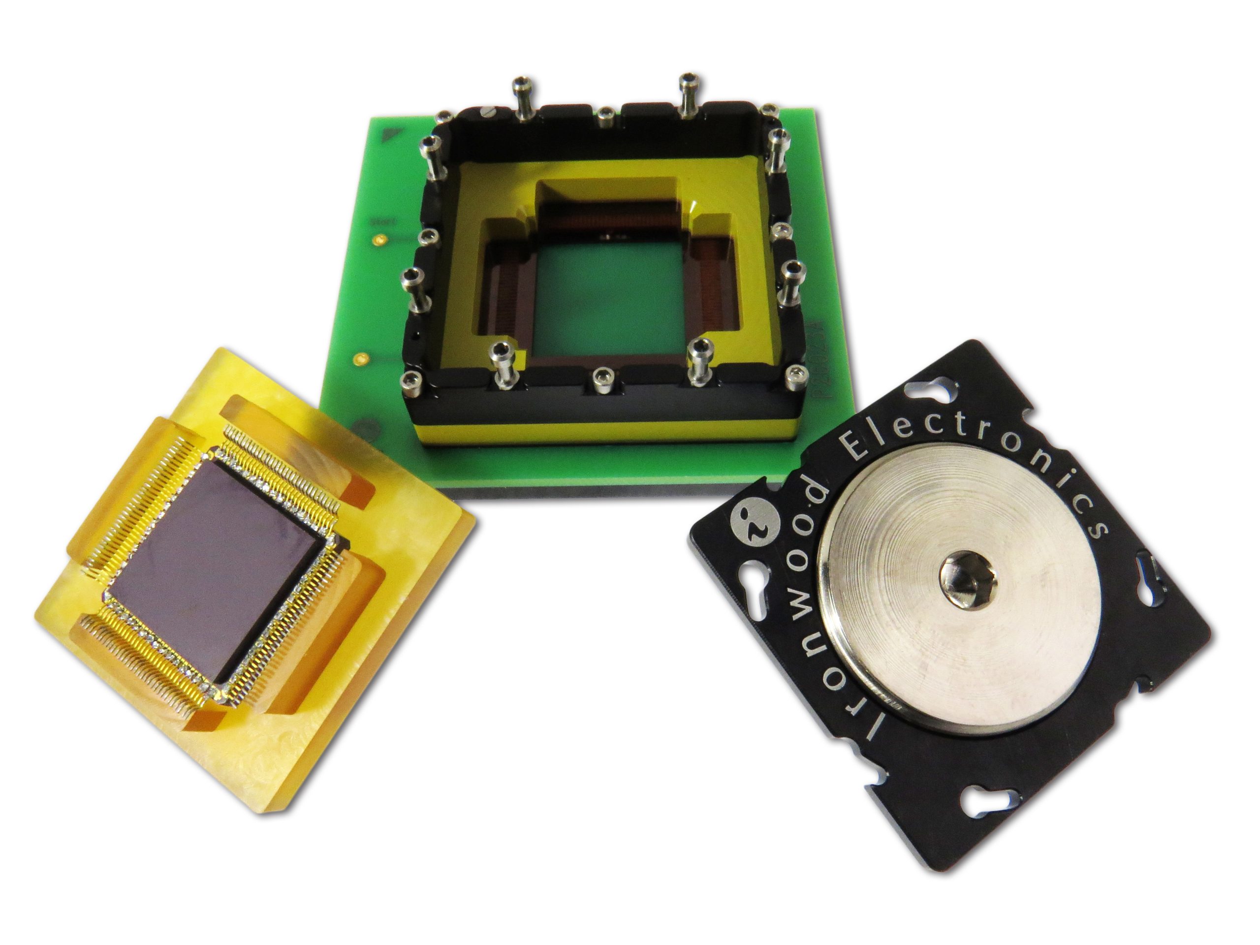 Elastomer Socket for High Bandwidth 0.508mm Pitch 132QFP