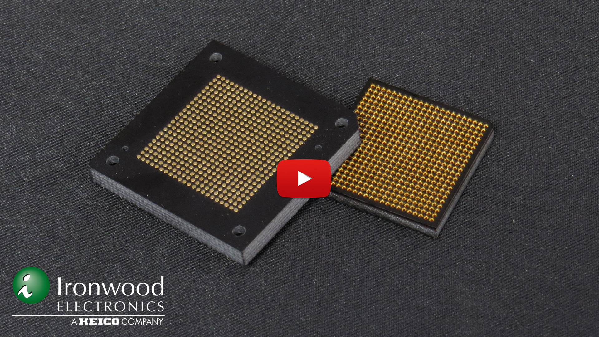 Chip Size 0.8mm Pitch BGA Socket Adapter